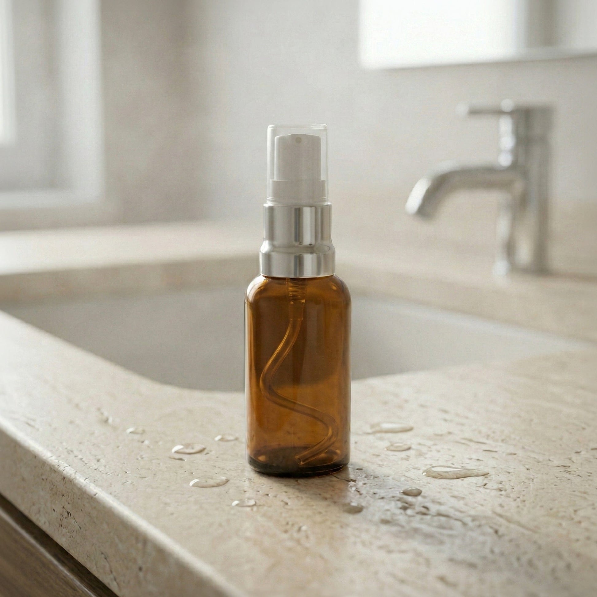 Whisper of Botanicals - 30 mL Glass Bottle with Pump